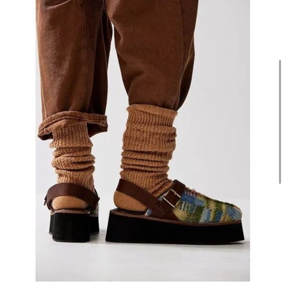 New ‼️ FREE PEOPLE Astrid Platform Mules. Size 8 - Picture 3 of 11